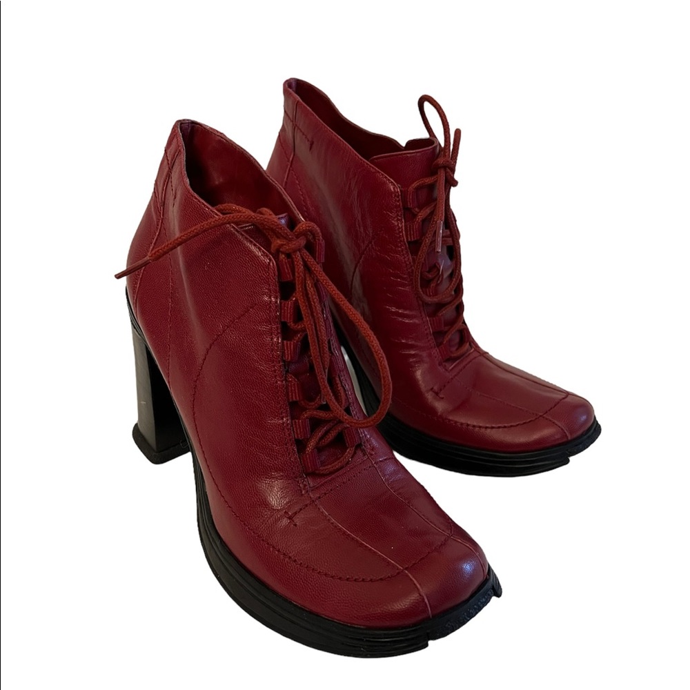 Vintage ToTheMax! Block Heel Booties